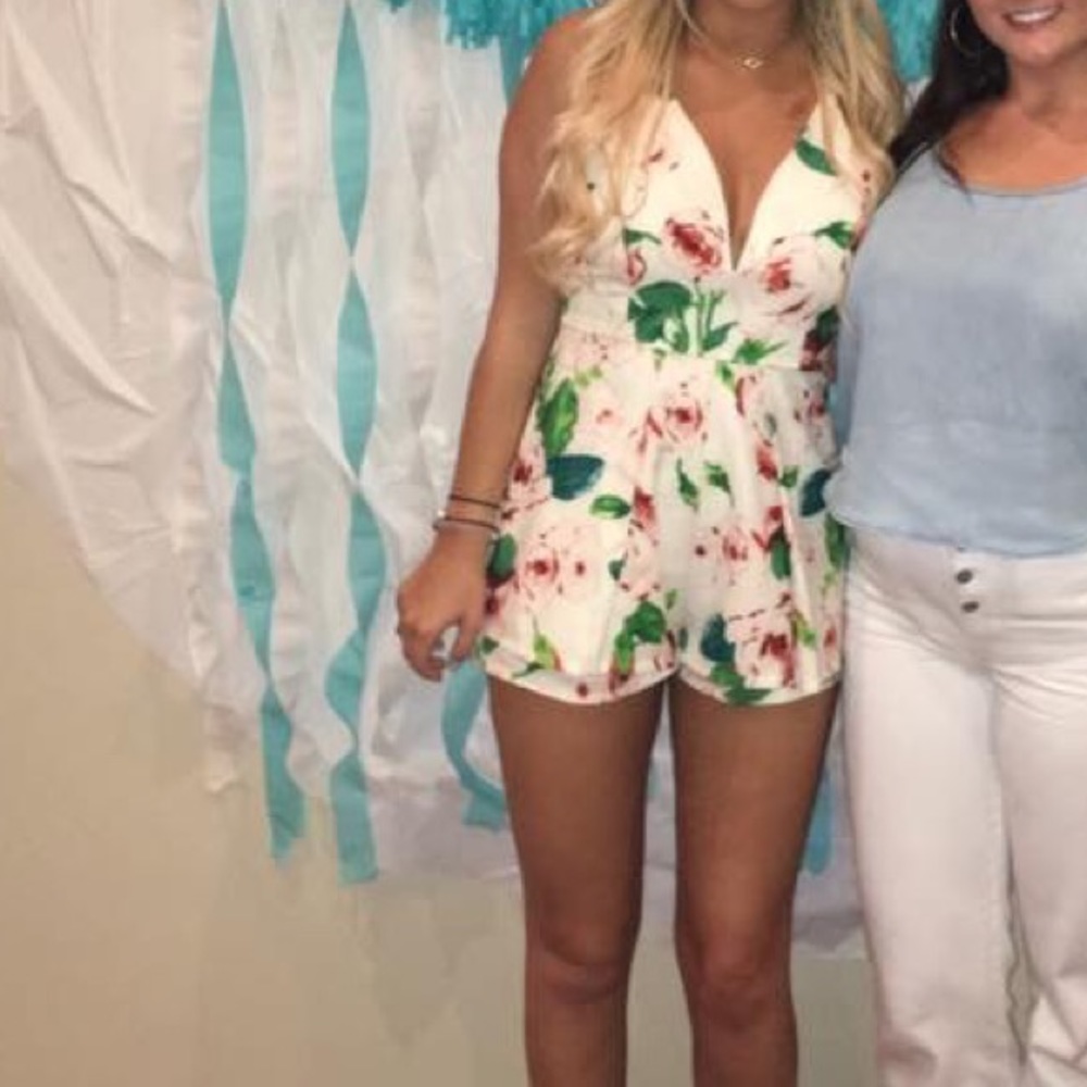 Floral romper